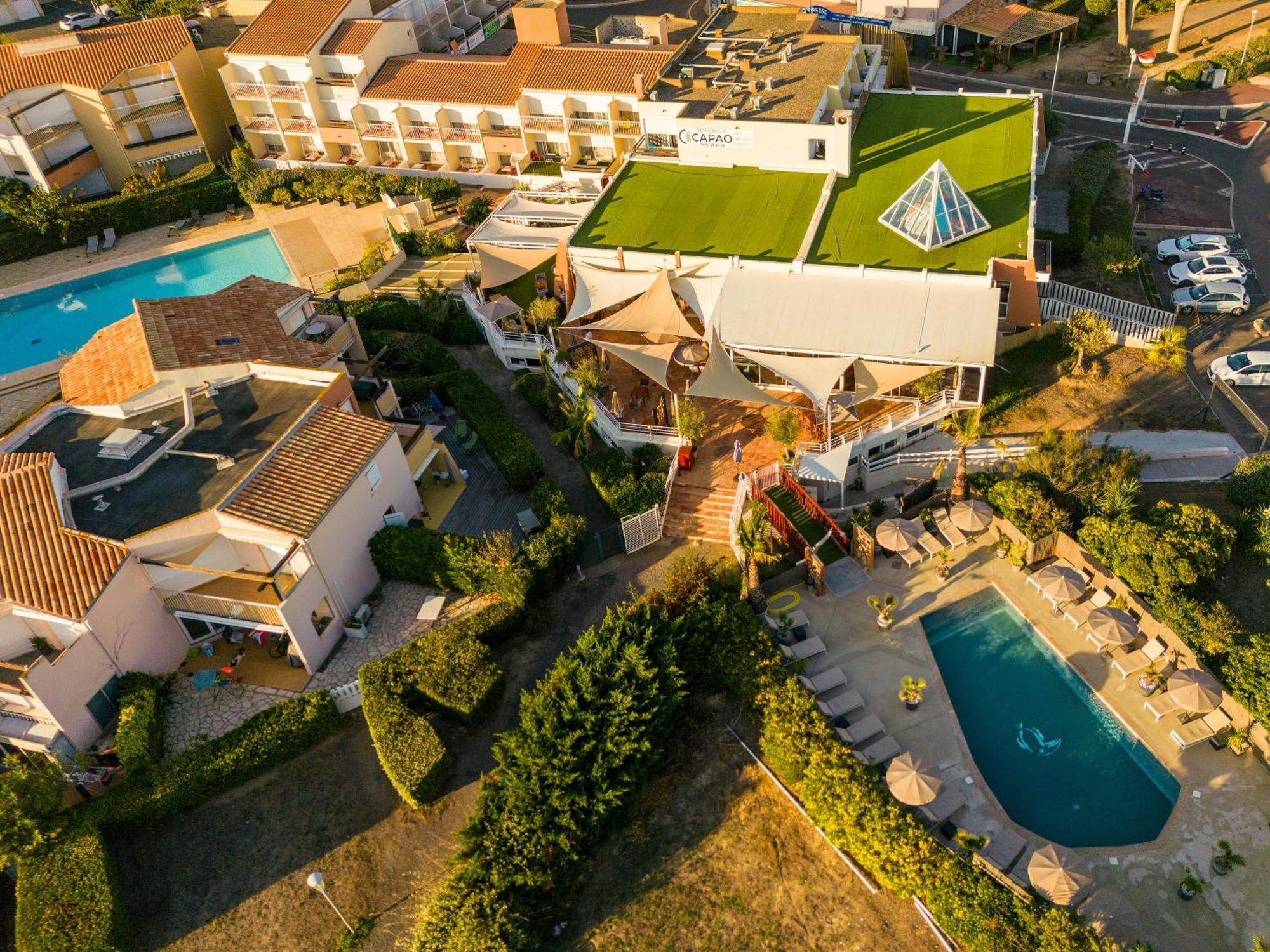 CAPAO Beach Hôtel Agde Exterior foto